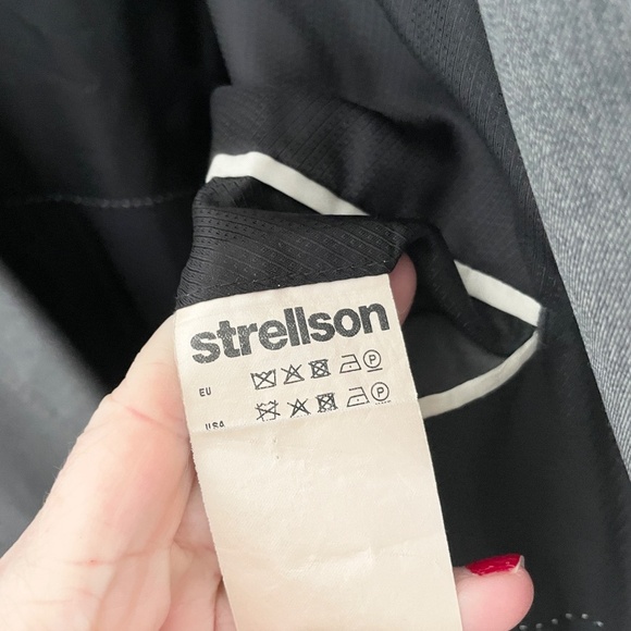 Strellson Men’s Blazer Sky-Evans Wool Business Casual Classic Light Gray Sz 54R - Picture 10 of 16